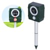 Solar Animal Repeller Smart Ultrasonic Mouse Animal Repellent for Farm