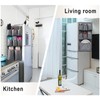 Ruiqas Over The Fridge Storage Organizer, Mini Fridge Organizer Caddy
