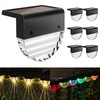 Melunar Solar Deck Lights, 6 Pack Waterproof LED Solar Step