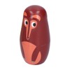 6Pcs Russian Nesting Dolls Kit Wooden Cartoon Animal Pattern Ornament
