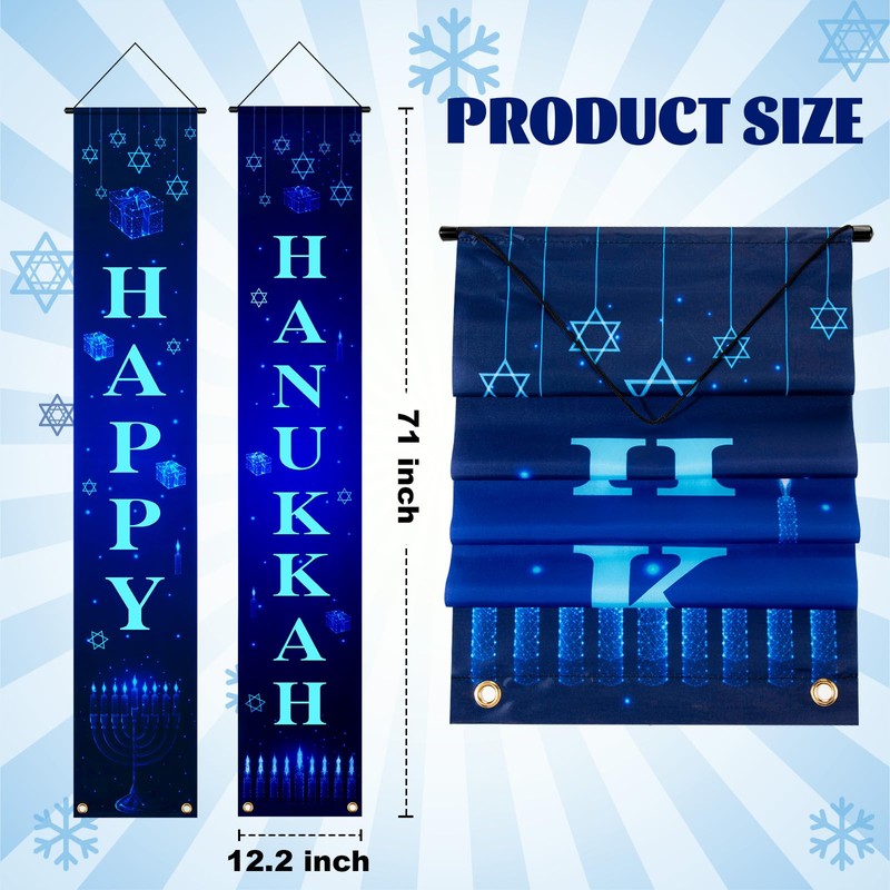 Happy Hanukkah Banner