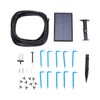 Solar Waterer, 33ft Hose Drip Irrigation Kit for 10 Potted