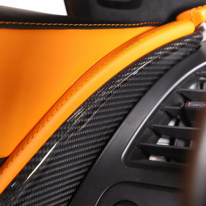 car-king888 Dry Carbon Inner Drive Door Panel Trim Accessories Kit
