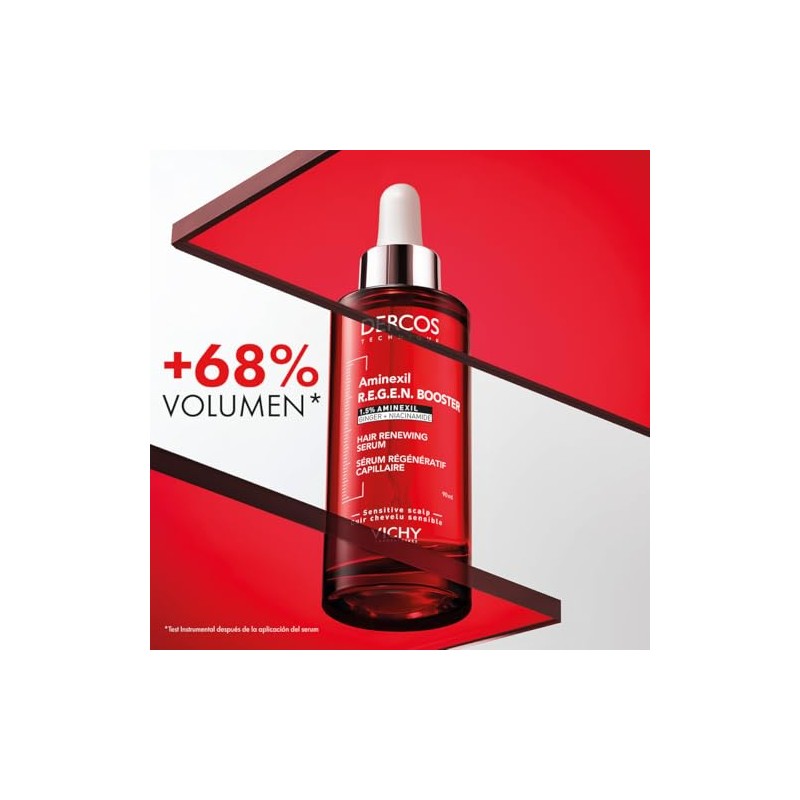 Vichy Dercos Booster Sérum Capilar Anti Caída Dermatológico 90ml