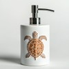 CHOOLD Ceramic Sea Turtle Dispenser with Plastic Pump, Refillable Lotion