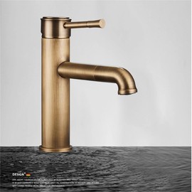 Antique Bronze Basin Faucets Bathroom Faucet Hot & Cold Brass Bathroom Sink Faucet Rotating Lavotory Faucet Mixer Water Tap