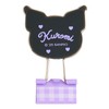 Sanrio Double Clips, Set of 3, Kuromi, ABS and Steel