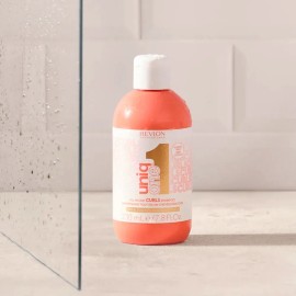 Revlon Professional Uniq One All In One Curls Shampoo 230ml Sin Sulfato Para Cabello Rizado Ondulado Anti Frizz Hidratación Definición De Los Rizos Br