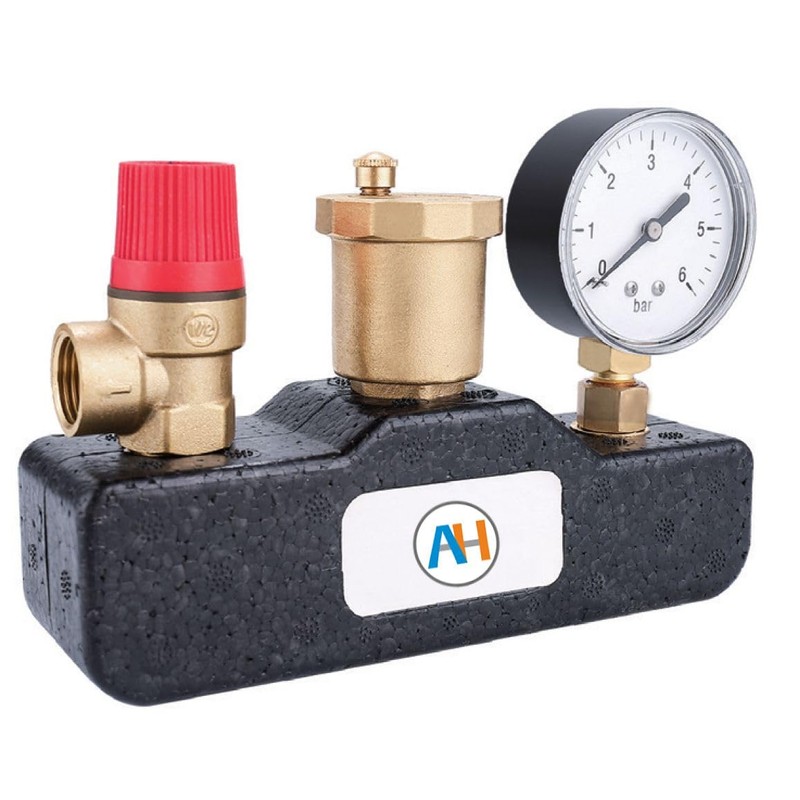 AQUA HEATING Safety Group with Insulation Hot Water Tank, 1