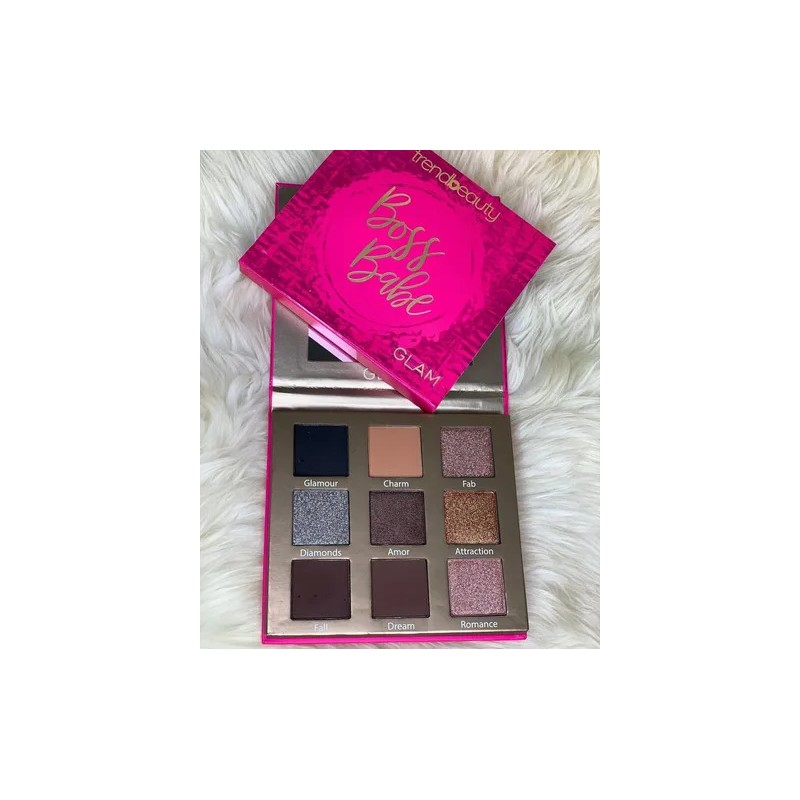 Paleta Sombras Trend Beauty Boss Babe Glam Diva Sassy 9