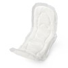 Medline Maxi Sanitary Pads with Adhesive, 11 in