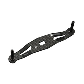 SLP WORKS Daiwa SLP Works RCSB Carbon Light Crank Handle, 3.5 inches (90 mm)
