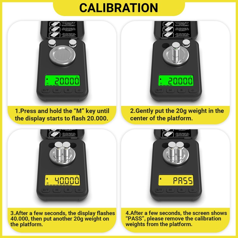 MAXUS Reloading Scale 50g/0.001g with Powder Trickler, Powder Scale with