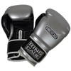 Gym Training Stand-Up Boxing Gloves (Silver/Black, Regular-12oz)