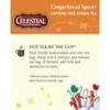 Celestial Seasonings Herbal Tea, Gingerbread Spice, 18 tea bags (Pack