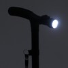 Folding Walking Cane with LED Light Anti Slip Bottom 360
