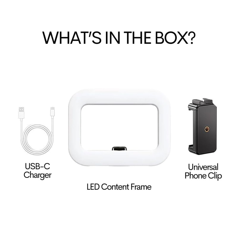 Ring Light for Phone – Portable LED Ring Light with