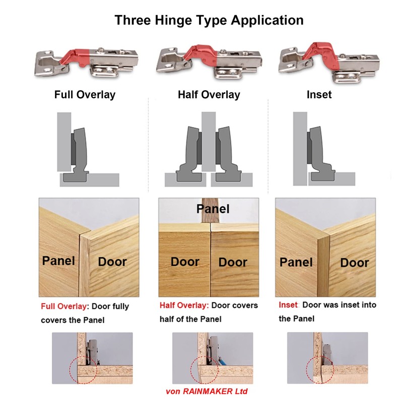 HAFELE 110 Degree Kitchen Cabinet Cupboard Soft Close Door Hinge