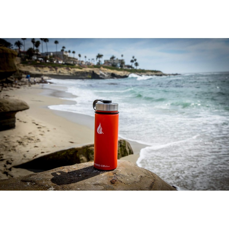 HYDRO CELL Stainless Steel Water Bottle with Flip Top Lid