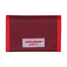 AMPELMANN Goldesel Neck Pouch Bordeaux 25 x 12 x 10 cm 100% Polyester in Canvas Style with PU Leather and Traffic Light Woman, bordeaux