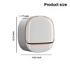 Adhesive Soap Holder for Shower Wall with Drainage Box, Waterproof