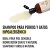 Shampoo para Perros y Cachorros - Sin Sulfatos ni Parabenos