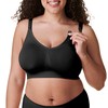 Bravado Designs Women's Body Silk Bra Nursing Bra, black