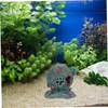 Sosoport Aquarium Accessories Fish Tank Hideout Cave Decor Diving Helmet