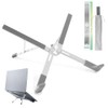 BELLEMOND | X-Shape Laptop Stand – Adjustable Aluminum Riser, 5