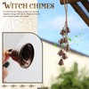 2 Pack Witch Bells for Door Knob Protection Outdoor Bells