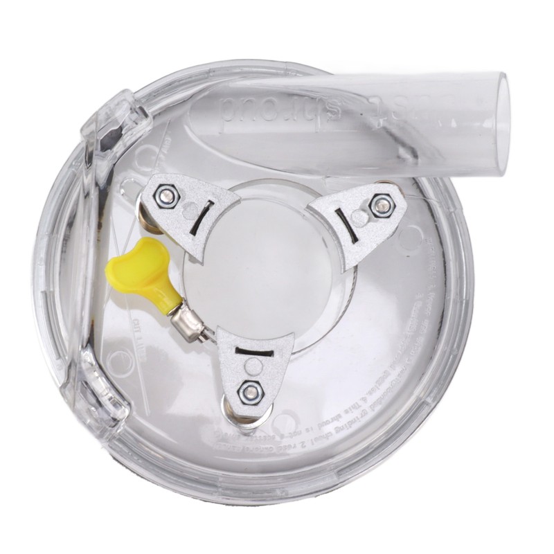 Dust Shroud Kit Transparent ABS Dry Grinding Dust Cover for