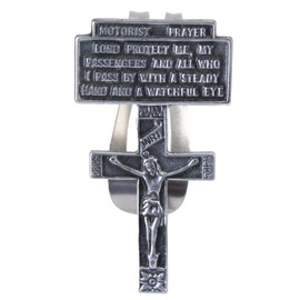 CA Gift KVC111 Auto Visor Clip, Motorist Prayer, 2-3/8"