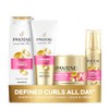 Pantene Pro-V Defined Curls Bundle: Shampoo 500ml, Conditioner 350ml, Keratin