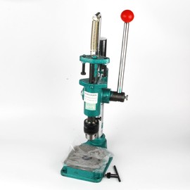 NW Manual Press Puncher Hand Punching Machine Manual Punch Punching Press Hand Machine Punch Tool Hole-Punch Machine (Round, with Clamping Chuck)