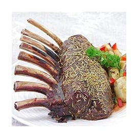 Today Gourmet Foods of NC-Venison 8 Rib Frenched Rack 1 Piece- 2-2.5Lbs (1 Rack)