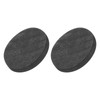 sourcing map Round Graphite Block Disk Ingot High Purity Graphite