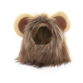 Levemolo Cat Cosplay Hat Lion Wig Head Cap for Small Dogs and Cats for Dress Up Costume Autumn Winter Walks and Parties Comfortable and Cute Pet Accessory