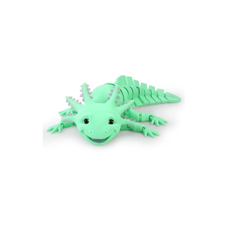 TiTiC 3D Printed Axolotl Fidget Toy, 3D Printed Animals Toy,Articulated