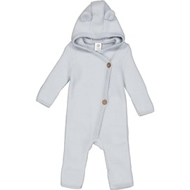 Müsli by Green Cotton Baby Boys' Woolly Fleece Suit, Jasmine Blue