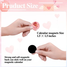 Wxiben Holiday Magnets for Magnetic Calendar - 42Pcs Labor Teacher Mother's Memorial Flag Day Last Day of School Refrigerator Calendar Magnets Seasonal Magnetic for Classroom Home Festival Whiteboard