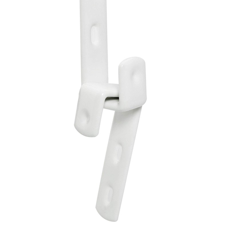 ZZHXSM 2 PCS White Bed Ladder Hooks Utility Hooks Bunk