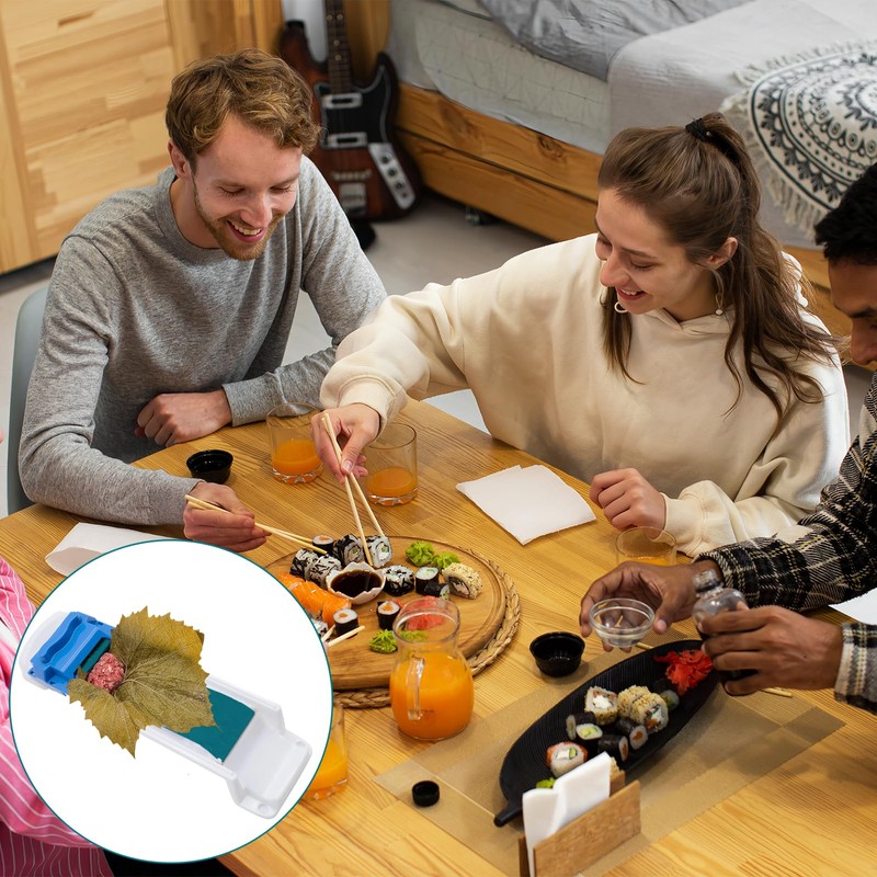 TenaLucy Vegetable Meat Roller, Grape Leaves Rolling Machine, Sarma Roller