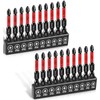 RLVKEAZ 20-PCS Phillips Bits #2 Impact, Magnetic 2'' Phillips Head