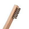 Steelman Stainless Steel 1200-Bristle Count Wire Brush for Mechanics and