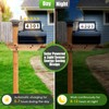 Etetale Solar Address Sign for Mailbox, RGB & Cool White