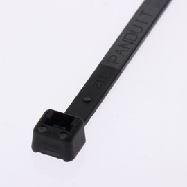 パンドウイット ナイロン結束バンド 耐候性黒 幅4.8mm 長さ292mm 100本入り PLT3S-C0