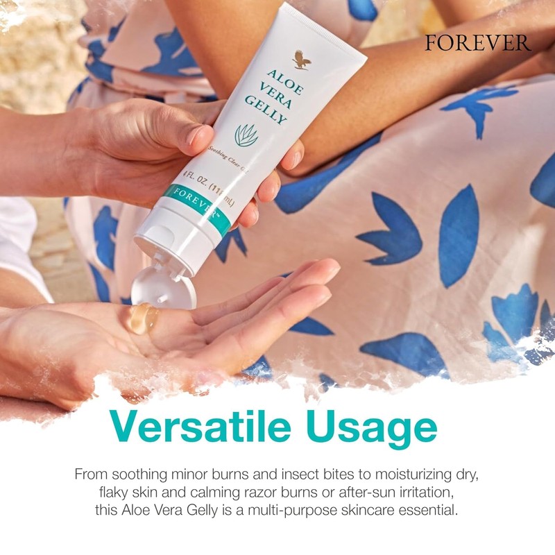 Aloe Vera Gelly 4 fl. oz. 100% stabilized aloe vera