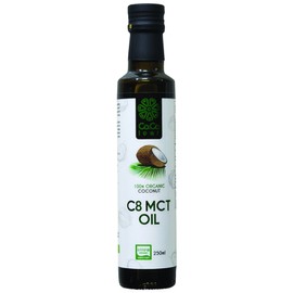 Coco Leaf Organic MCT Oil C8 250 mL, 250 ml, 6 pcs / 코코리프 유기농 MCT 오일 C8 250 mL, 250ml, 6개