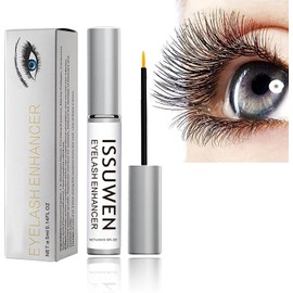 Serum para Crecimiento de Pestañas - Eyelash Serum for Growth Lash Force Para Pestañas Naturales Más Llenas y Largas, Alarga y Fortalece en 4 Semanas
