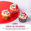 Anniversary House Cupcake Cases, 75 Pieces, Greaseproof Paper Baking Cups,